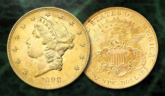 1898 Liberty Head Double Eagle