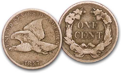 1857 Flying Eagle Cent