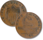 New Jersey state copper from 1787