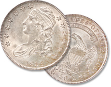 1807-39 Capped Bust half dollar