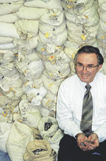 David Sundman with the Midwest Megahoard