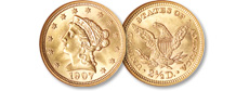 [photo: Liberty Head Quarter Eagle]