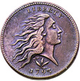 Flowing Hair (Wreath reverse) Large Cent