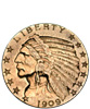 Indian Head $2.50 Gold (Quarter Eagle)