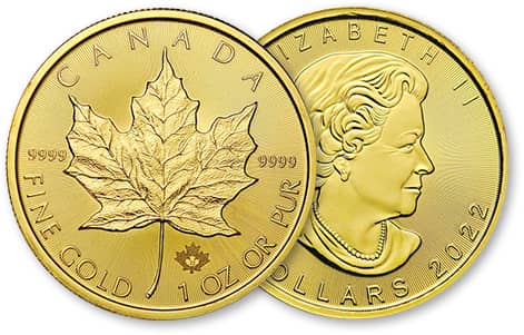 Canada Gold Maple Leaf