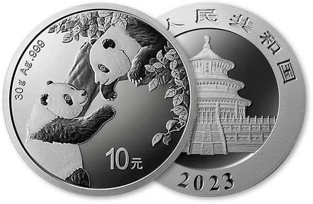 China Silver Panda