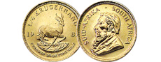 [photo: South Africa Gold Krugerrand]