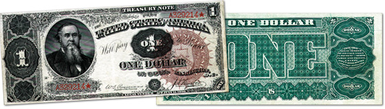 $1 Treasury Note - Series 1890