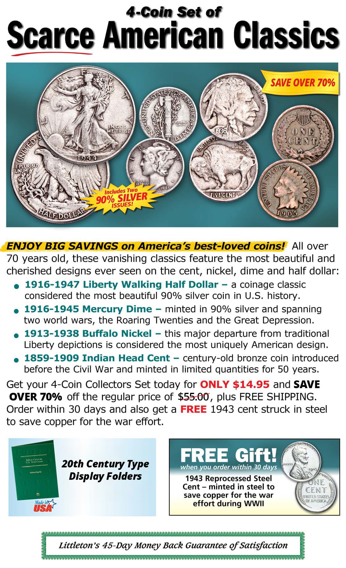4 Scarce American Classics