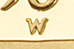 [West Point mint mark]