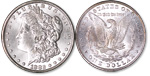 1882 Morgan Silver Dollar