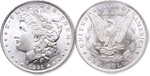 1891 Morgan Silver Dollar