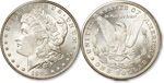 1892 Morgan Silver Dollar