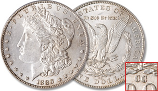1889‑CC Morgan Dollar