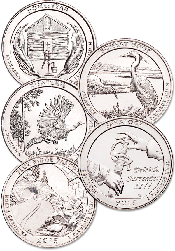 National Park Quarters Designs Littleton Coin Company