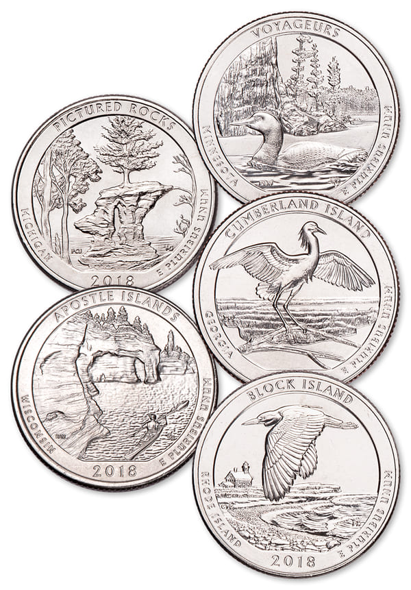 National Park Quarters Designs - Littleton Coin Company