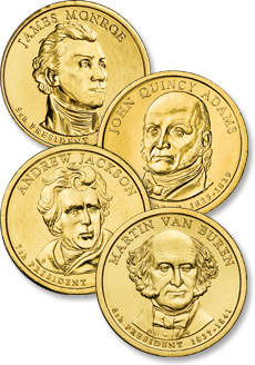 2008 Presidential Dollar designs