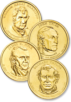 Littleton Cartella Collezionismo Per Dollari Presidenziali 2007-2016 - Colore, Con Fatti Storici, 19x25 Cm (Piegata), Prodotto USA