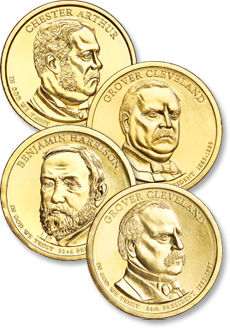 2012 Presidential Dollar designs