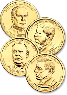 2013 Presidential Dollar designs