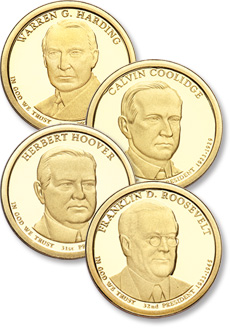 2014 Presidential Dollar designs