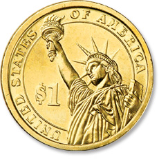 Presidential Dollar reverse design