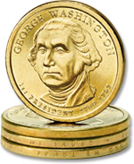 2007 George Washington Dollar (Missing Edge Lettering)