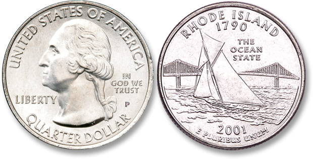 Rhode Island Statehood Quarter