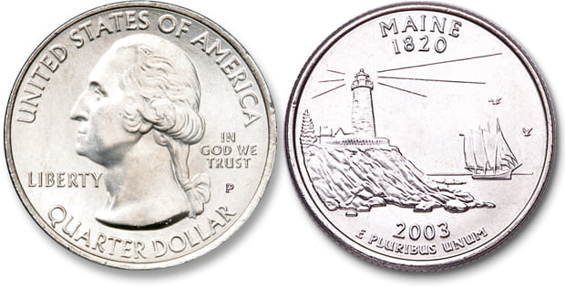 Maine Statehood Quarter