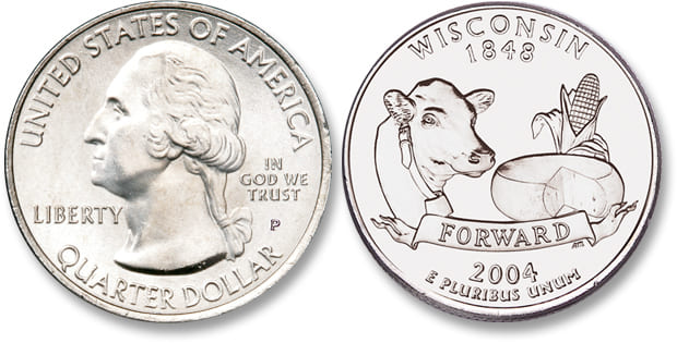 Wisconsin Statehood Quarter