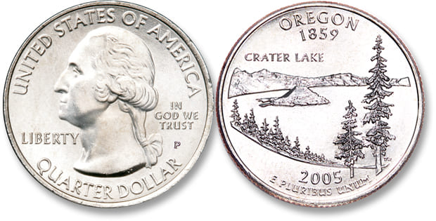 Oregon Statehood Quarter