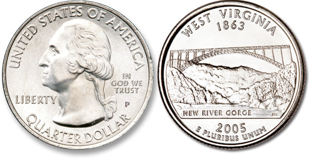 West Virginia Statehood Quarter