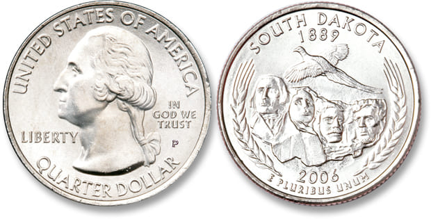 South Dakota Statehood Quarter