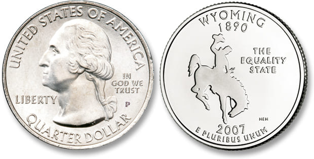 Wyoming Statehood Quarter