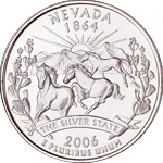 Nevada quarter design