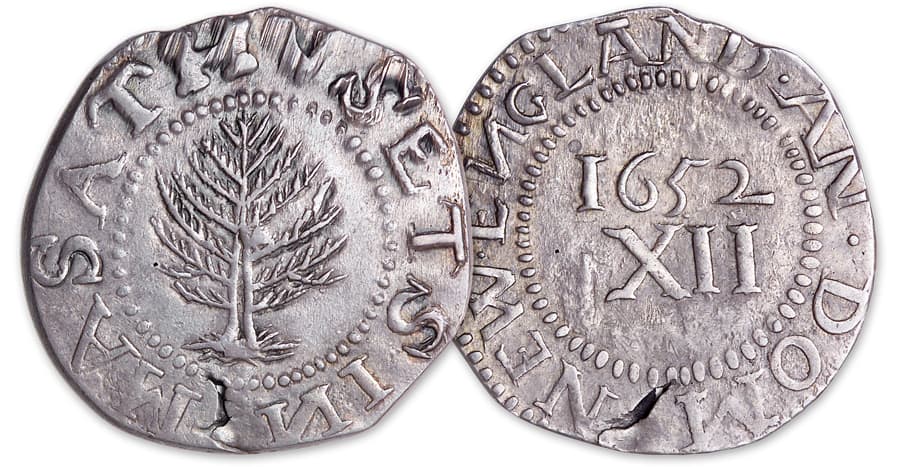 1652 Pine Tree Shilling