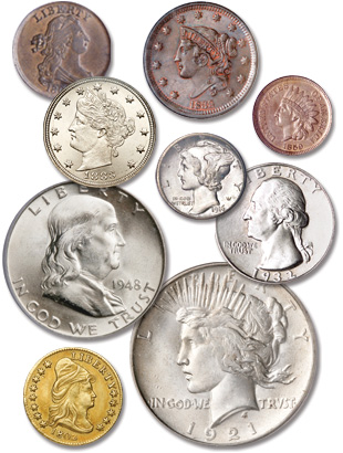 U.S. Coins By Type
