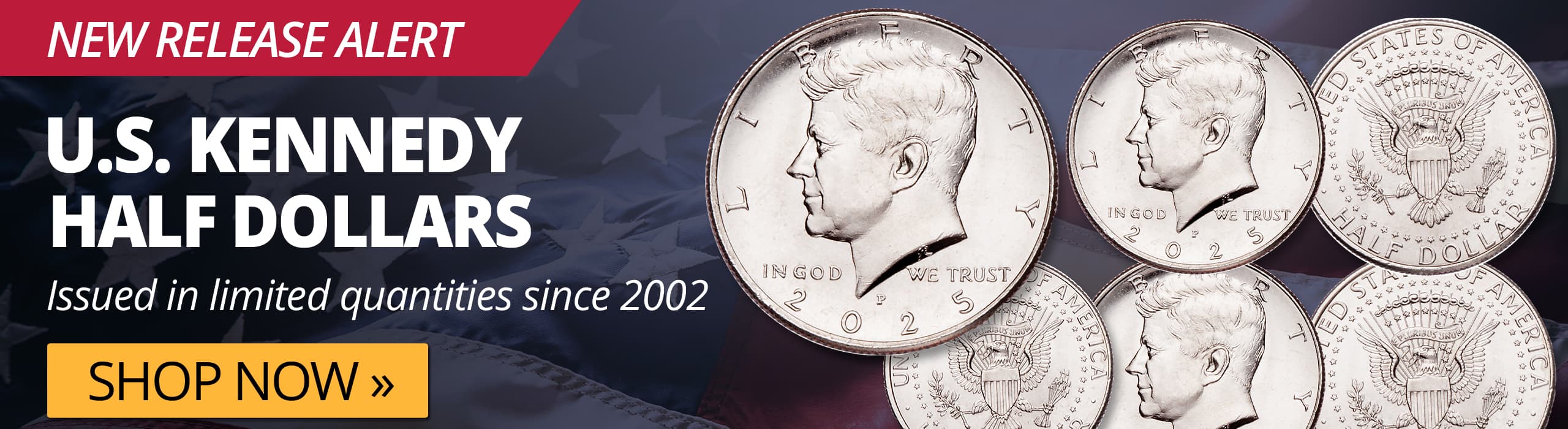 New Release Alert! 2025 Kennedy Half Dollars - Shop Now