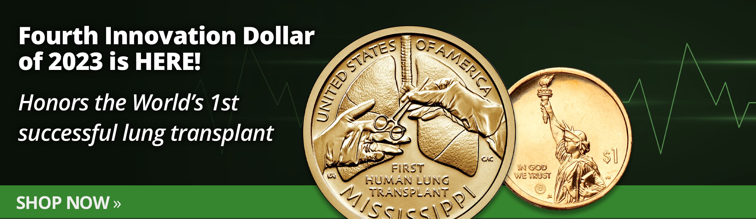 Third Innovation Dollar of 2023 is Here! Honors the Automotive Industry of Mississippi - Shop Now